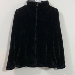 Women’s 32 Degree Heat faux fur long sleeve faux fur jacket sz S sooooo soft!!